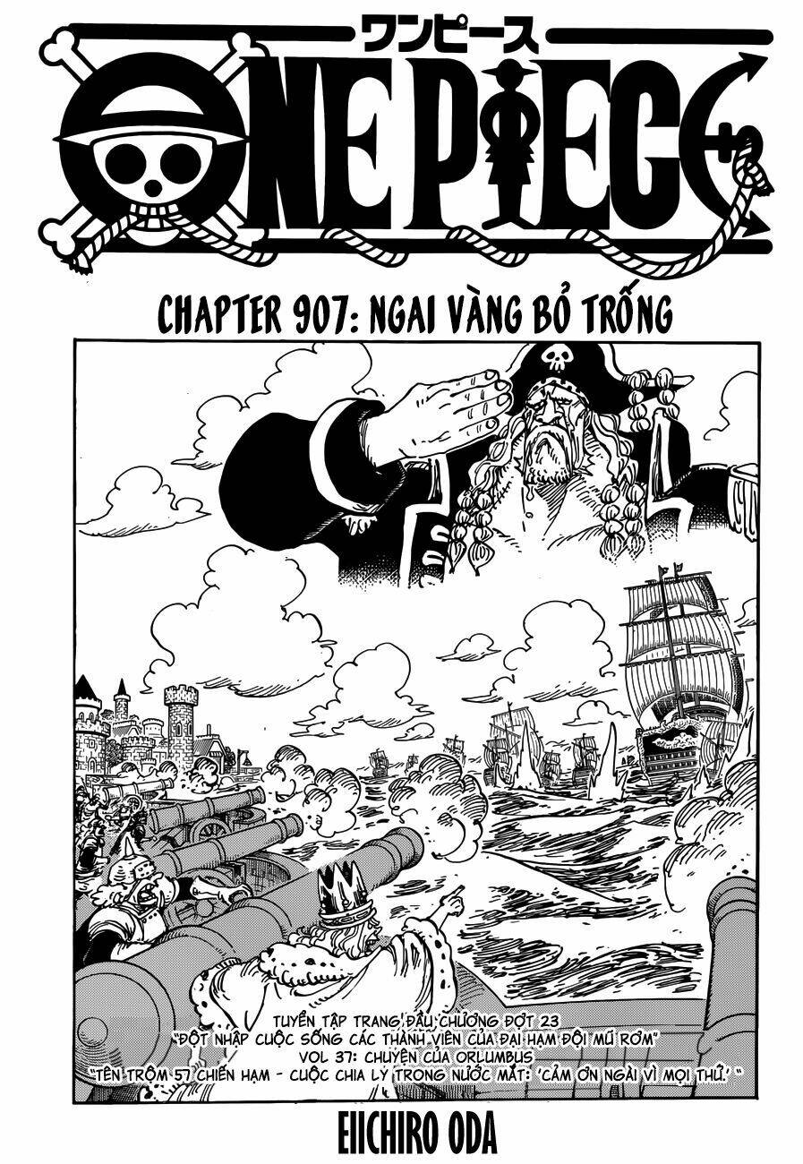 đảo hải tặc chapter 907 - Trang 2