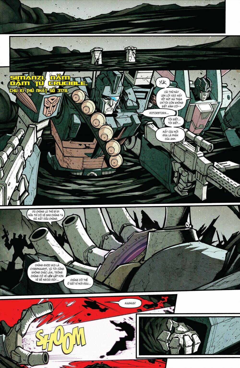 The Transformers: More Than Meets The Eye Chapter 16 - Trang 1