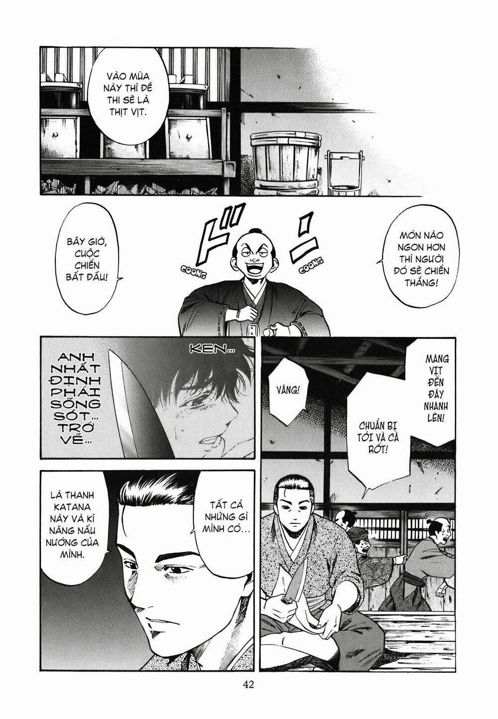 Nobunaga No Chef - Đầu Bếp Của Nobunaga Chapter 1 - Trang 2